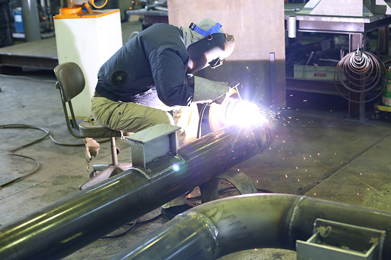 工場配管の製作・取付